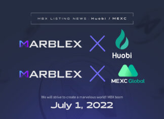 網石專有區塊鏈貨幣「MBX」正式上架火幣與MEXC