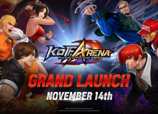 網石揭曉《THE KING OF FIGHTERS ARENA》上市日期 同步推出首次NFT控制器預售
