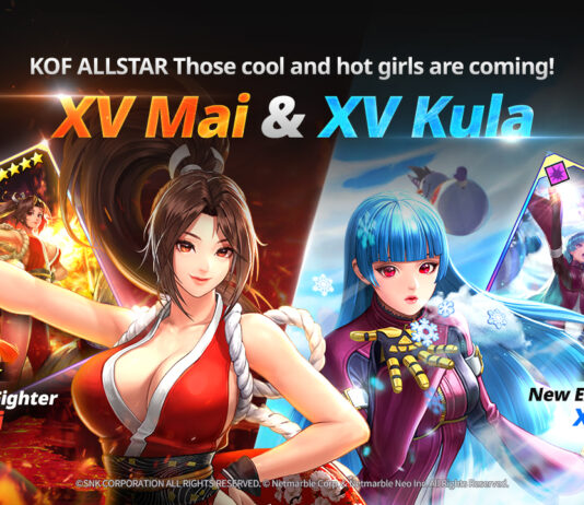 《THE KING OF FIGHTERS ALLSTAR》 「XV 不知火舞」與「XV 庫拉.戴蒙」參戰!