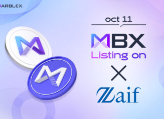 MARBLEX正式上架日本加密貨幣交易所「ZAIF」