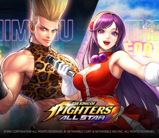 《THE KING OF FIGHTERS ALLSTAR》 「2003麻宮雅典娜」與「XI二階堂紅丸」釋放魔力!