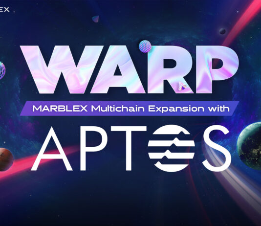 MARBLEX更新其「WARP」多鏈服務加入「Aptos」區塊鏈