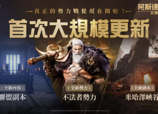網石大型MMORPG《阿斯達年代記:三強爭霸》 迎來首次大規模更新不法者勢力參戰