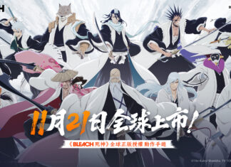 《BLEACH 死神》全球正版授權動作手遊, 《BLEACH:刀鳴》宣布11/21全球正式上市